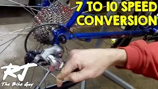 7 Speed To 10 Speed Drive Train Upgrade - DIY Cyclocross/Gravel Bike Project