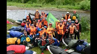 хроника сплава Хакасия Уса 26 06 2023 день второй