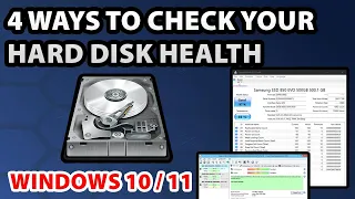 4 Ways to Check Your SSD or Hard Disk Health in Windows 10/11