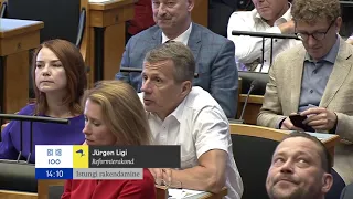 Riigikogu istung, 12. juuni 2019