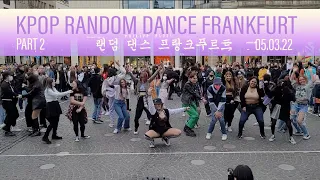 [랜덤 댄스] KPOP RANDOM DANCE + DANCE BREAK RPD FRANKFURT 프랑크푸르트 독일 | 05.03.22 Part 2