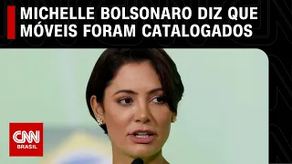 Michelle Bolsonaro diz que todos os móveis do Alvorada foram catalogados | CNN 360º