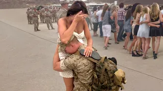 Most Emotional Soldiers Coming Home Compilation | 2024 New Moments !