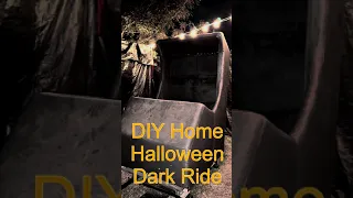 2023 DIY Home haunted dark ride #halloween #creepy #darkride #ArtoftheHaunt #2023