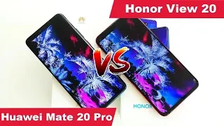 Huawei Mate 20 Pro vs Honor View 20 - AnTuTu Benchmark!