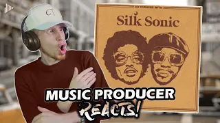 Music Producer Reacts to Silk Sonic ALBUM (An Evening with Silk Sonic) | Bruno Mars & Anderson Paak