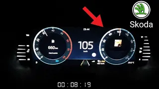 NEW 2022 Skoda Octavia Combi 2,0 l TDI acceleration 0-120kmh on german Autobahn | 150hp (110kW) | 4K