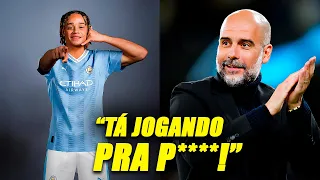 É POR ISSO QUE O MANCHESTER CITY QUER O XAVI SIMONS