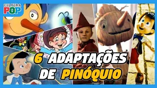 6 Melhores Adaptações de Pinóquio Carlo Collodi