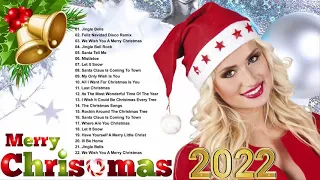 Non Stop Christmas Songs Medley 2022 - Top 100 Best Christmas Nonstop Songs