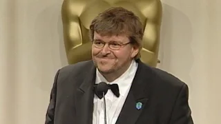 Michael Moore @ The Academy Awards 2003