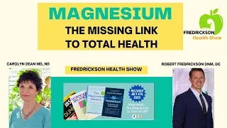 MAGNESIUM- The Missing Link to Total Health. Full Interview with Carolyn Dean MD, ND.