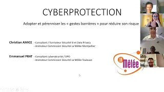 Les 5 à 7 by LA MELEE : Cyberprotection : adopter et pérenniser les "gestes barrière"