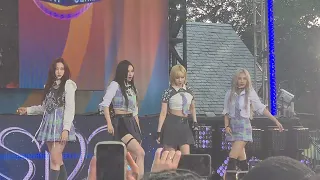 220708 aespa (에스파) - Girls  (First live performance) at GMA Summer Concert Series [Fancam] [8K]