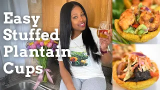 Warning!!! Super Delicious Quick n Easy Stuffed Plantain Cups| Haitian Food🇭🇹 😋 . Cooking Made Easy!