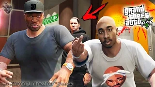 ГТА 5 МОДЫ! ОГРАБЛЕНИЕ БАНКА НА 10.000.000$ - 50 CENT, 2PAC, EMINEM! ОБЗОР МОДОВ GTA V! GTA5 MODS