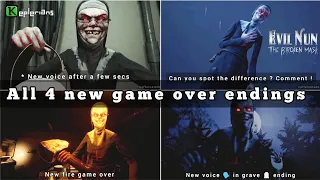 Evil Nun The Broken Mask all game over endings