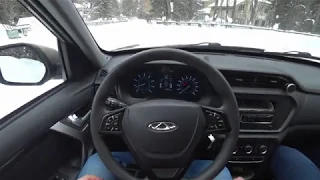 Chery Tiggo 3 2019 1.6 МКПП, поездка за рулем от первого лица. Как он едет.