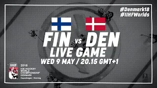 Finland - Denmark | Full Game | 2018 IIHF Ice Hockey World Championship