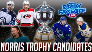 Norris Trophy Candidates : NHL's Top Defencemen | Daily Faceoff Live