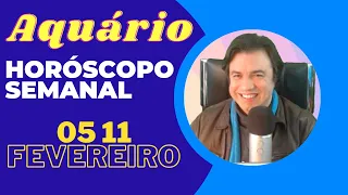 ♒ Horóscopo Semanal Signo Aquário| 05 a 11 de fevereiro