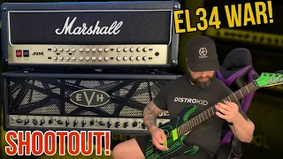 MARSHALL JVM 410 V EVH EL34S 100 METAL COMPARISON HARLEY BENTON VINTAGE OVERDRIVE