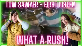 FIRST TIME EVER HEARING RUSH! || Couple REACTS to TOM SAWYER by RUSH - First Listen!