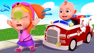 Wheels On the Bus Go Round and Round + Baby Songs and More Nursery Rhymes & Kids Songs