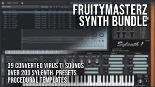 The Fruitymasterz Synth Bundle (2023) Sylenth1 Presets & Virus Ti2 (Kontakt & DirectWave)