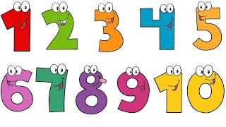 1 2 3 4 5 6 7 8 9 10 | Numbers | LEARNING & WRIGHTING Numbers | #abcd | #1to10 | #kidslearning