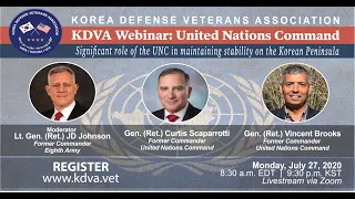 United Nations Command Webinar (Full Webinar)