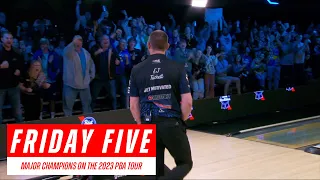 Friday Five - The Five 2023 PBA Tour Major Champions