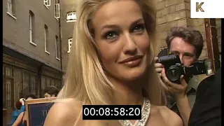 Karen Mulder at London Fashion Party 1995