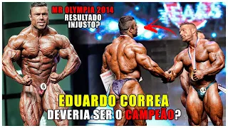 ANÁLISE DO DIA QUE O EDUARDO CORREA FOI GARFADO!! MR OLYMPIA 2014