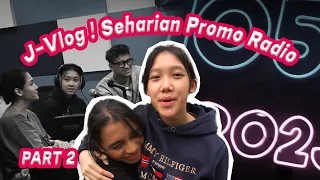 J-VLOG !!! Seharian Promo Radio Ditemenin Mamiom & Bab