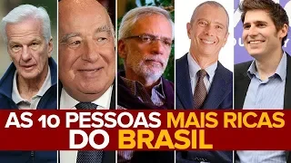 Forbes divulga a lista dos 180 mais ricos do brasil: Veja quem são