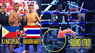 Full fight March 30,2023 | KJ Natuplag vs Nakharin Hangyu 1st Rd TKO highlights!