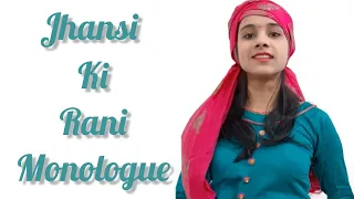 Jhansi Ki Rani monologue| Acting | Komal Thakur