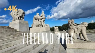 🚶‍♂️ Walking Tour Gone WILD! Vigeland Park: Oslo's HIDDEN Wonders EXPOSED! 4K HDR