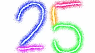 NEW Counting to 25 Counting 1 to 25 by 1’s Writing Numbers for Kids 1 - 25 Preschool Kindergarten
