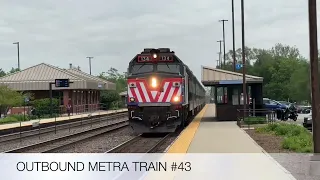 The Complete Metra Evening Rush Hour At Villa Park On May 14, 2024