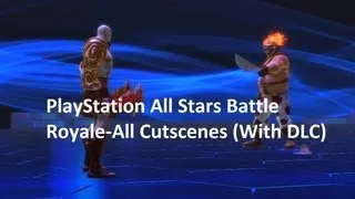 PlayStation All Stars Battle Royale-All Cutscenes (With DLC)