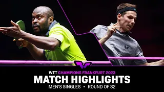 Quadri Aruna vs Jonathan Groth | MS R32 | WTT Champions Frankfurt 2023