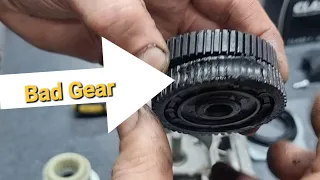 HOW REPAIR ACTUATOR MOTOR GEAR ON BMW X3 E83 F25 X5 E53 E70 F15 TRANSFER CASE BOX VTG SERVO