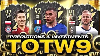 TOTW 9 Predictions & INVESTMENTS | FIFA 22 Team of The Week Trading