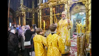 Литургия в Неделю о Страшном Суде Введенском соборе г.Чебоксары 10 03 2024