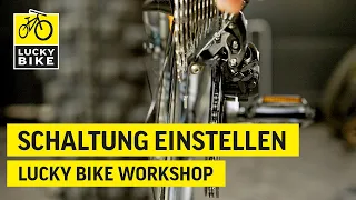 Schaltung und Umwerfer einstellen | Einfach die Fahrradschaltung einstellen