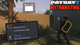 Outsmarting the Blackmailer | PAYDAY2 Mythbusting