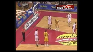 2002 CSKA (Moscow) - Maccabi (Tel-Aviv) 81-77 Men Euroleague Basketball, 2nd group stage