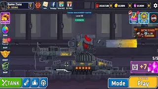 Tank Combat War Battle - New tank TAGDA MACHINERY RATTE gameplay with GAME ZONE